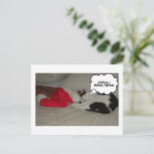 Weihnachtsglaube Feiertagspostkarte (Stehend Vorderseite)