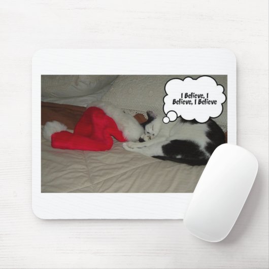 Weihnachtsglaube Mousepad (Mit Mouse)