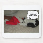 Weihnachtsglaube Mousepad (Vorne)