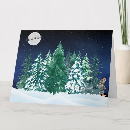 Weihnachtsglauben karte (Vorderseite)