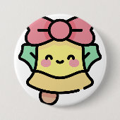 Weihnachtsglocke Button (Vorderseite)