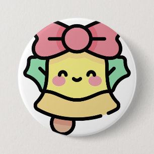 Weihnachtsglocke Button