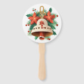 Weihnachtsglocke Fächer (Rückseite)