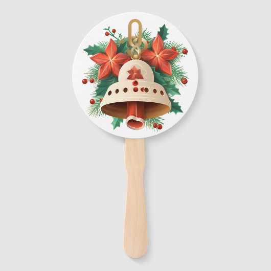 Weihnachtsglocke Fächer (Rückseite)
