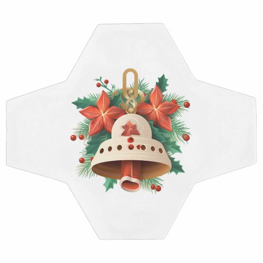 Weihnachtsglocke Fußball (Flach)