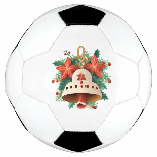 Weihnachtsglocke Fußball (Vorderseite)