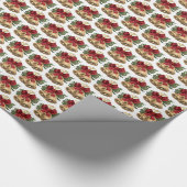 Weihnachtsglocke Geschenkpapier (Ecke)