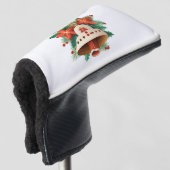 Weihnachtsglocke Golf Headcover (3/4 Vorderseite)