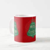 Weihnachtsglocke Kaffeetasse (Vorderseite Links)