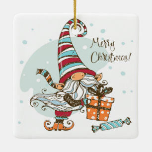 Weihnachtsglocke Keramikornament