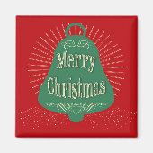 Weihnachtsglocke Magnet (Vorne)