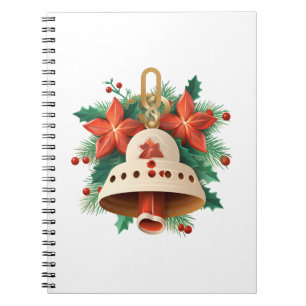 Weihnachtsglocke Notizblock