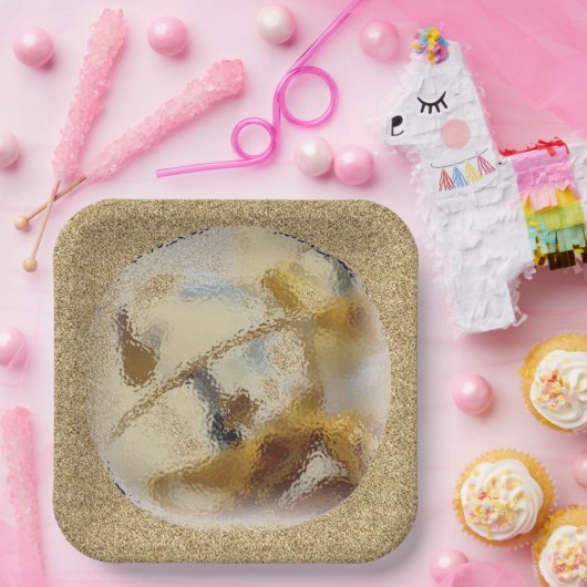 Weihnachtsglocke Pappteller (Party)