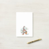 Weihnachtsglocke Post-it Klebezettel (Auf Schreibtisch)