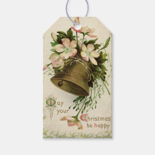 Weihnachtsglocke (Rosa Floral) im Jahrgang 2009 -  Geschenkanhänger