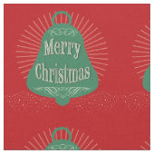 Weihnachtsglocke Stoff (Nahaufnahme)