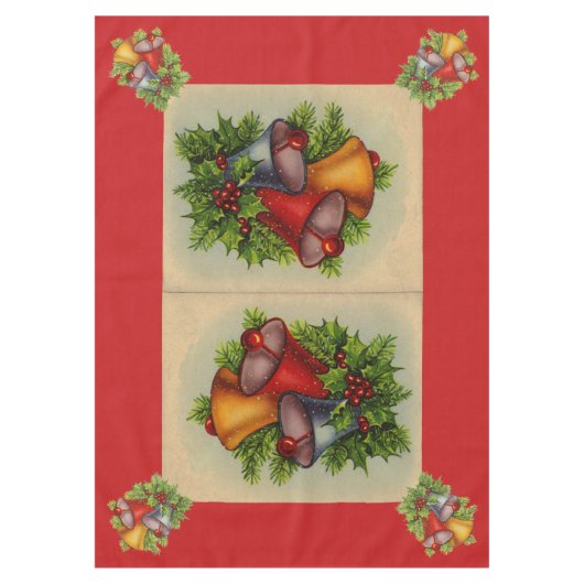Weihnachtsglocke Tischdecke (Vorderseite)