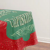 Weihnachtsglocke Tischdecke (Beispiel)