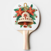 Weihnachtsglocke Tischtennis Schläger (Rückseite)