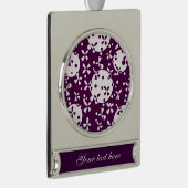 Weihnachtsglocken Banner-Ornament Silber (Rechts)