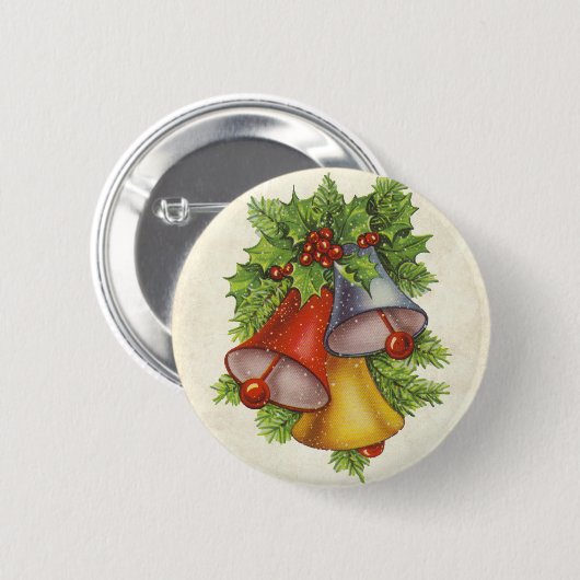 Weihnachtsglocken Button (Vorne & Hinten)