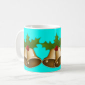 Weihnachtsglocken Coffee Mag Kaffeetasse (Vorderseite Links)