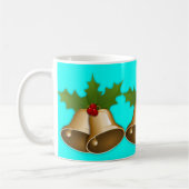 Weihnachtsglocken Coffee Mag Kaffeetasse (Links)