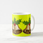 Weihnachtsglocken Coffee Mag Kaffeetasse (VorderseiteRechts)