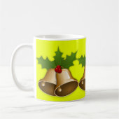 Weihnachtsglocken Coffee Mag Kaffeetasse (Links)