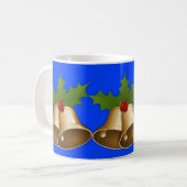 Weihnachtsglocken Coffee Mag Kaffeetasse (Vorderseite Links)