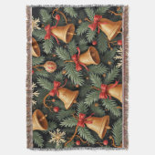 Weihnachtsglocken, Dekoratives Weihnachtsmuster, Decke (Vorderseite Vertikal)