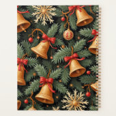Weihnachtsglocken, Dekoratives Weihnachtsmuster, Planer (Rückseite)