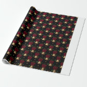 Weihnachtsglocken | Feiertag G Geschenkpapier (Ungerollt)