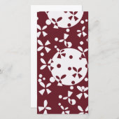 Weihnachtsglocken Feiertagskarte (Vorne/Hinten)