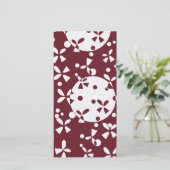 Weihnachtsglocken Feiertagskarte (Stehend Vorderseite)