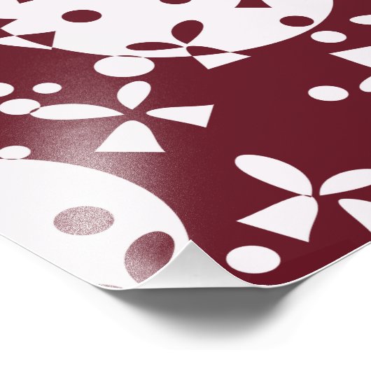 Weihnachtsglocken Fotodruck (Ecke)