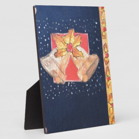 Weihnachtsglocken Fotoplatte (Seite)