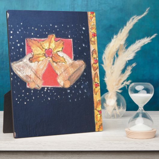 Weihnachtsglocken Fotoplatte (Seite)