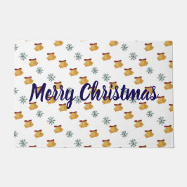 Weihnachtsglocken Fußmatte