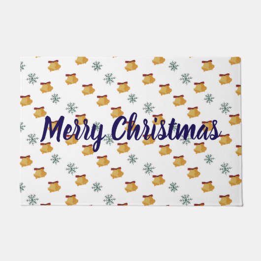 Weihnachtsglocken Fußmatte (Vorderseite)