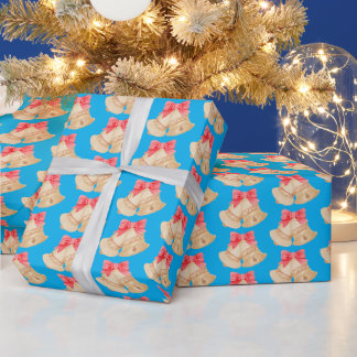 Weihnachtsglocken Geschenkpapier