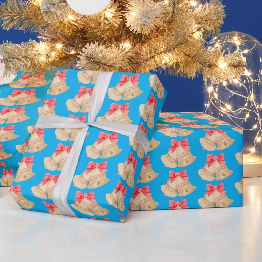 Weihnachtsglocken Geschenkpapier (Feiertage)