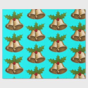 Weihnachtsglocken Geschenkpapier