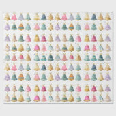 Weihnachtsglocken-Geschenkpapier Geschenkpapier (Flach)