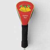 Weihnachtsglocken Golf Headcover (Vorderseite)