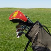 Weihnachtsglocken Golf Headcover (In SItu)