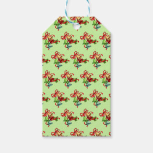 Weihnachtsglocken Green Custom Gift Tags Geschenkanhänger