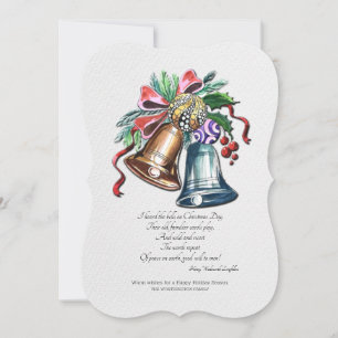 Weihnachtsglocken - Grußkarte Feiertagskarte