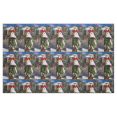 Weihnachtsglocken im Gebirge Stoff (Fat Quarter (45,7 x 55,9 cm))