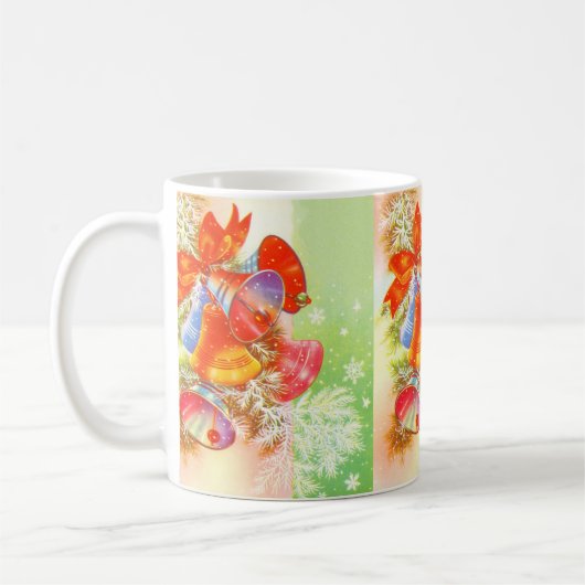 Weihnachtsglocken Kaffeetasse (Links)